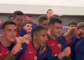 Jucătorul Barcelonei, filmat în timp ce fuma în vestiar, imediat după El Clasico!