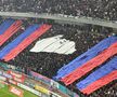 Scenografia FCSB-ului la derby-ul cu Rapid, foto: GSP