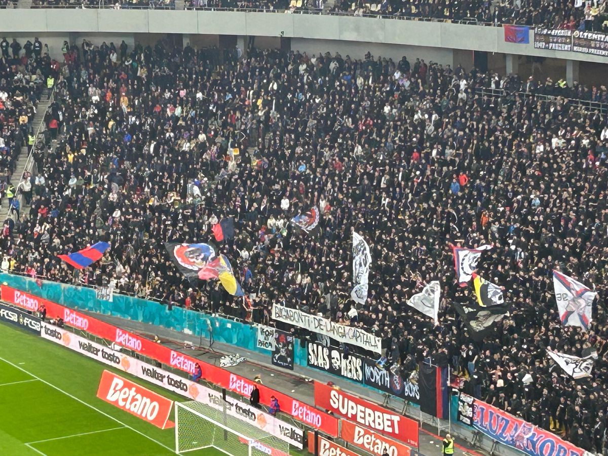 Dezgustător! Derapajul morbid al galeriei roș-albastre » Toate mesajele afișate de galerii la derby-ul FCSB - Rapid