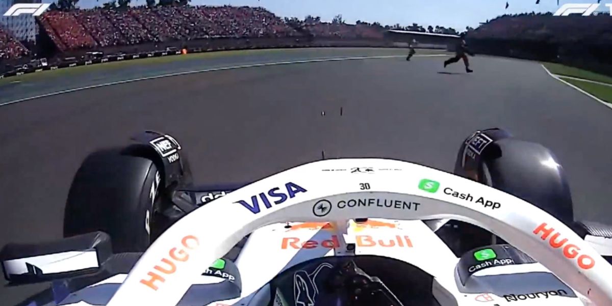 Incident la pista la Marele Premiu al Mexicului