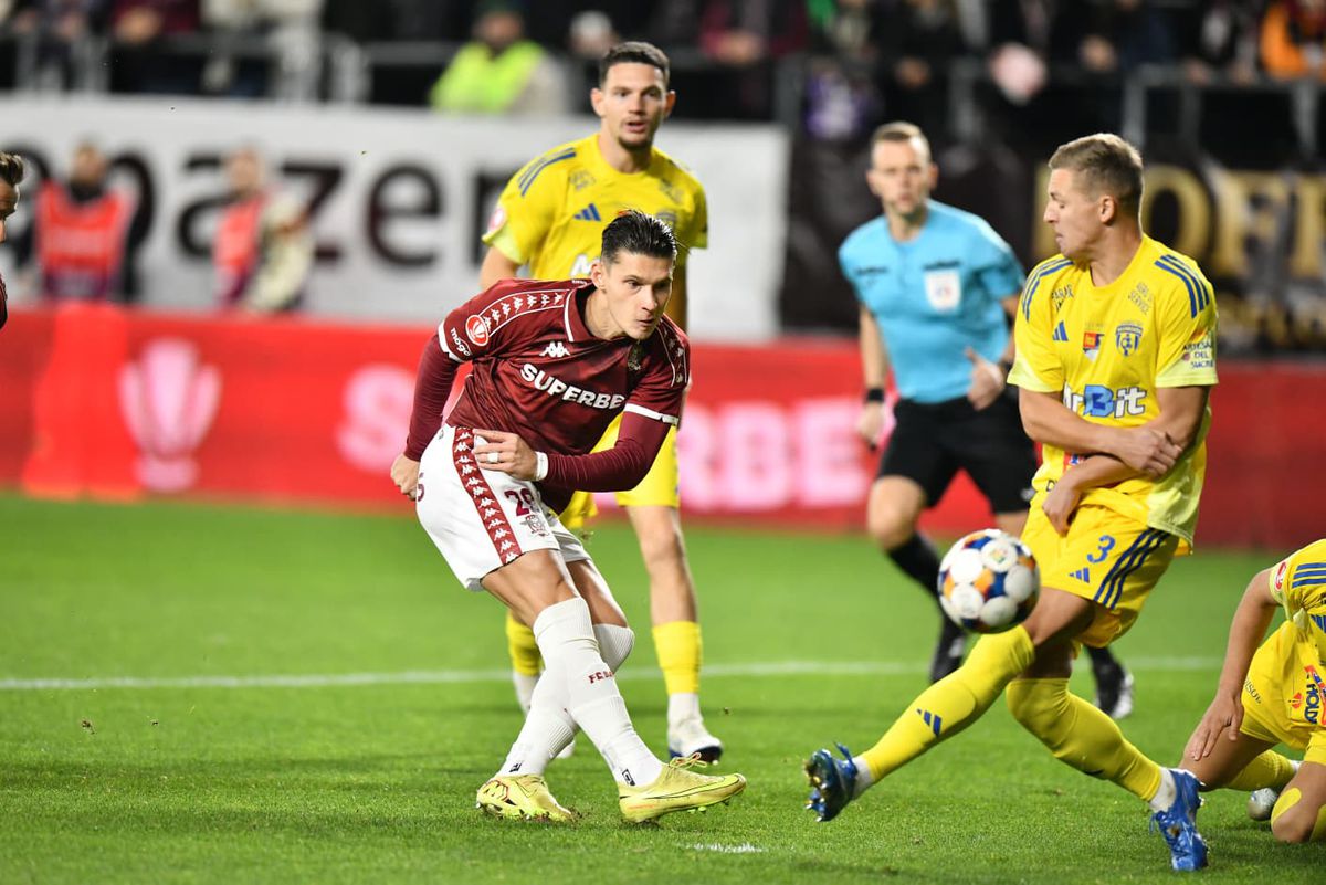 Claudiu Petrila, gol în Rapid - Unirea Slobozia