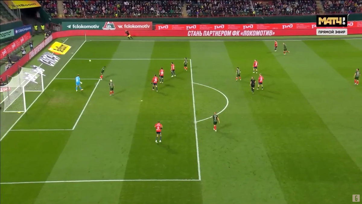 Gol formidabil în Rusia