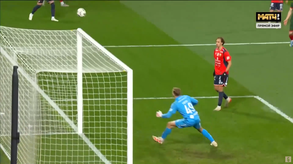 Gol formidabil în Rusia