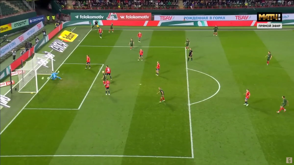 Gol formidabil în Rusia