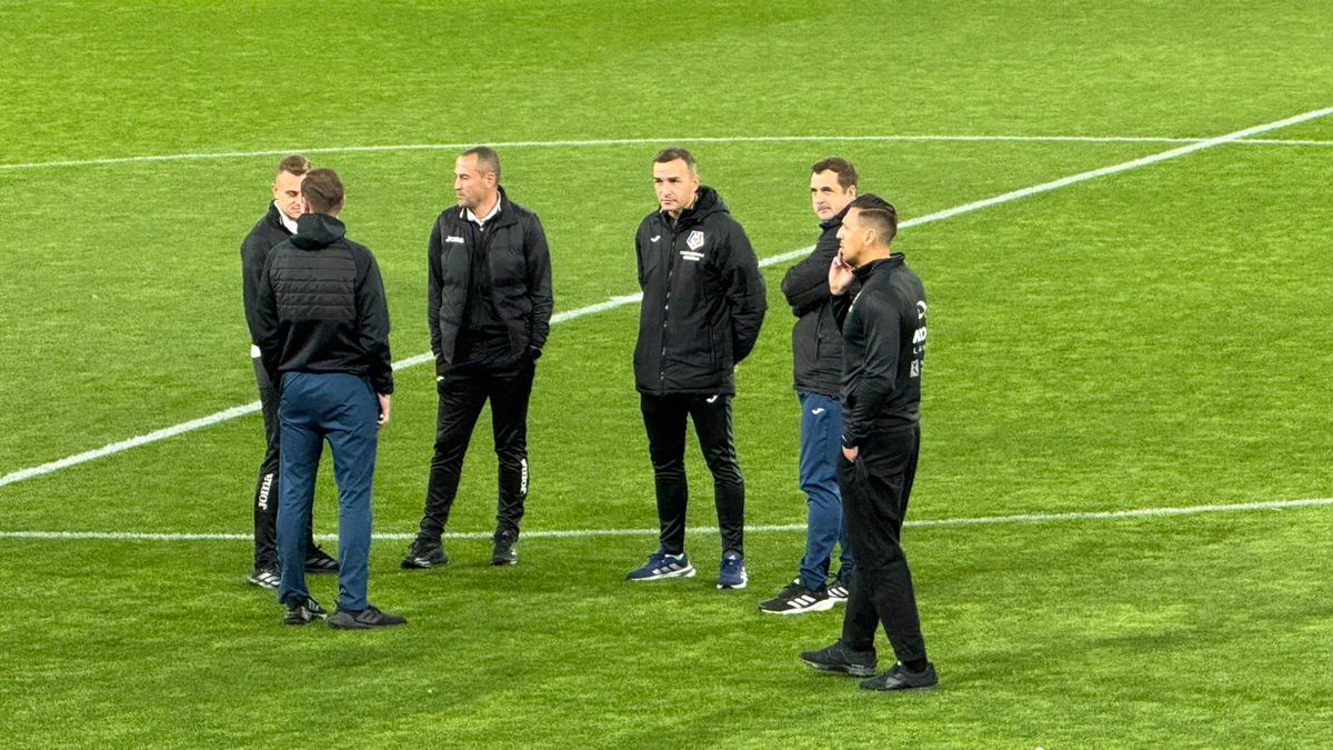 Rapid - Slobozia, imagini înaintea partidei din Giulești