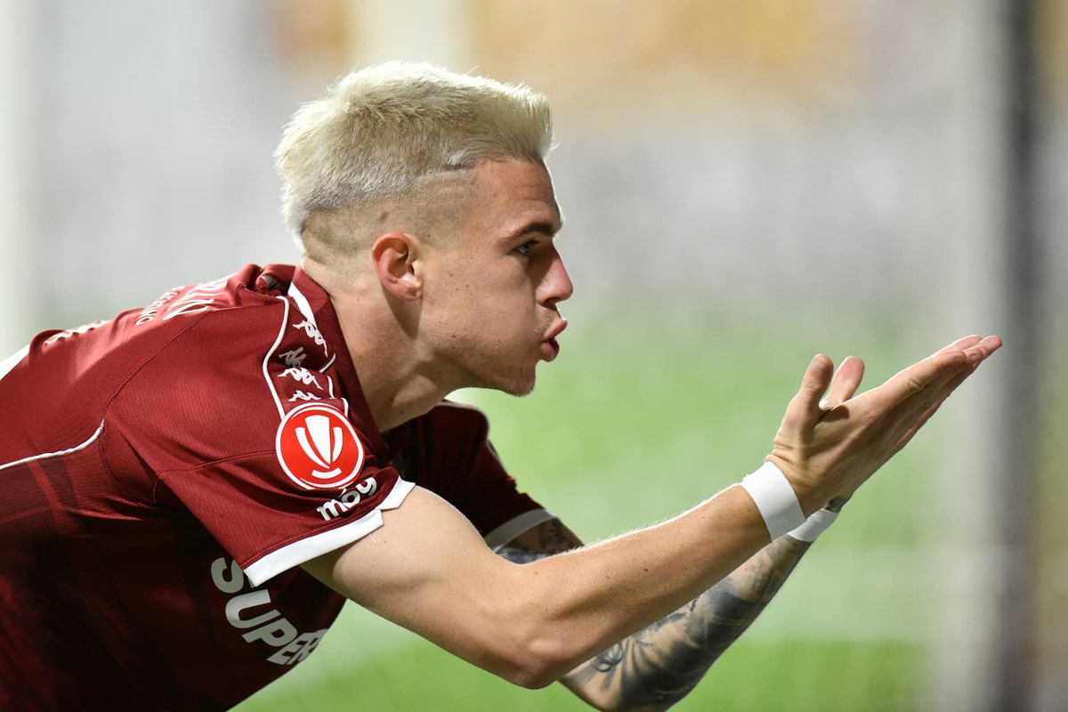 Claudiu Petrila, gol în Rapid - Unirea Slobozia