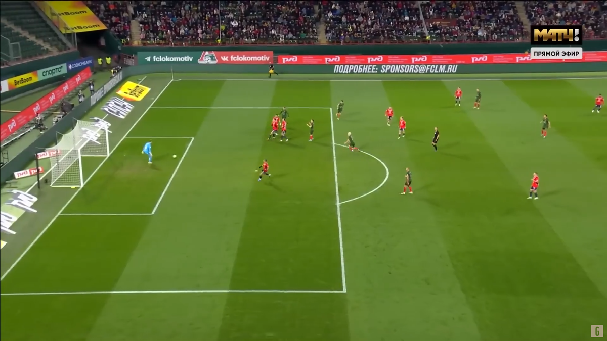 Gol formidabil în Rusia