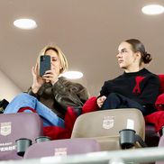 Diana Șucu, la Rapid - Slobozia. FOTO: Andrei Furnigă (GSP.ro)