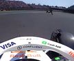 Incident la pista la Marele Premiu al Mexicului