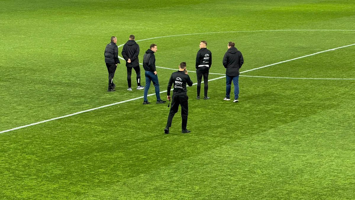 Rapid - Slobozia, imagini înaintea partidei din Giulești