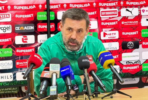 Zeljko Kopic, antrenorul lui Dinamo, la conferința de presă/ foto: GSP