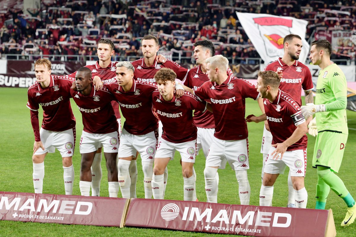 Rapidiștii rămân cu picioarele pe pământ: „Nici nu vreau să exagerez să spun că am încredere până în nori”