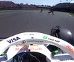 Incident la pista la Marele Premiu al Mexicului