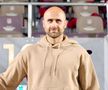 Marius Copil, în tribune la Rapid - Unirea Slobozia / Foto: Andrei Furnigă GSP