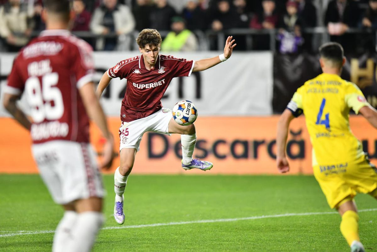 Claudiu Petrila, gol în Rapid - Unirea Slobozia