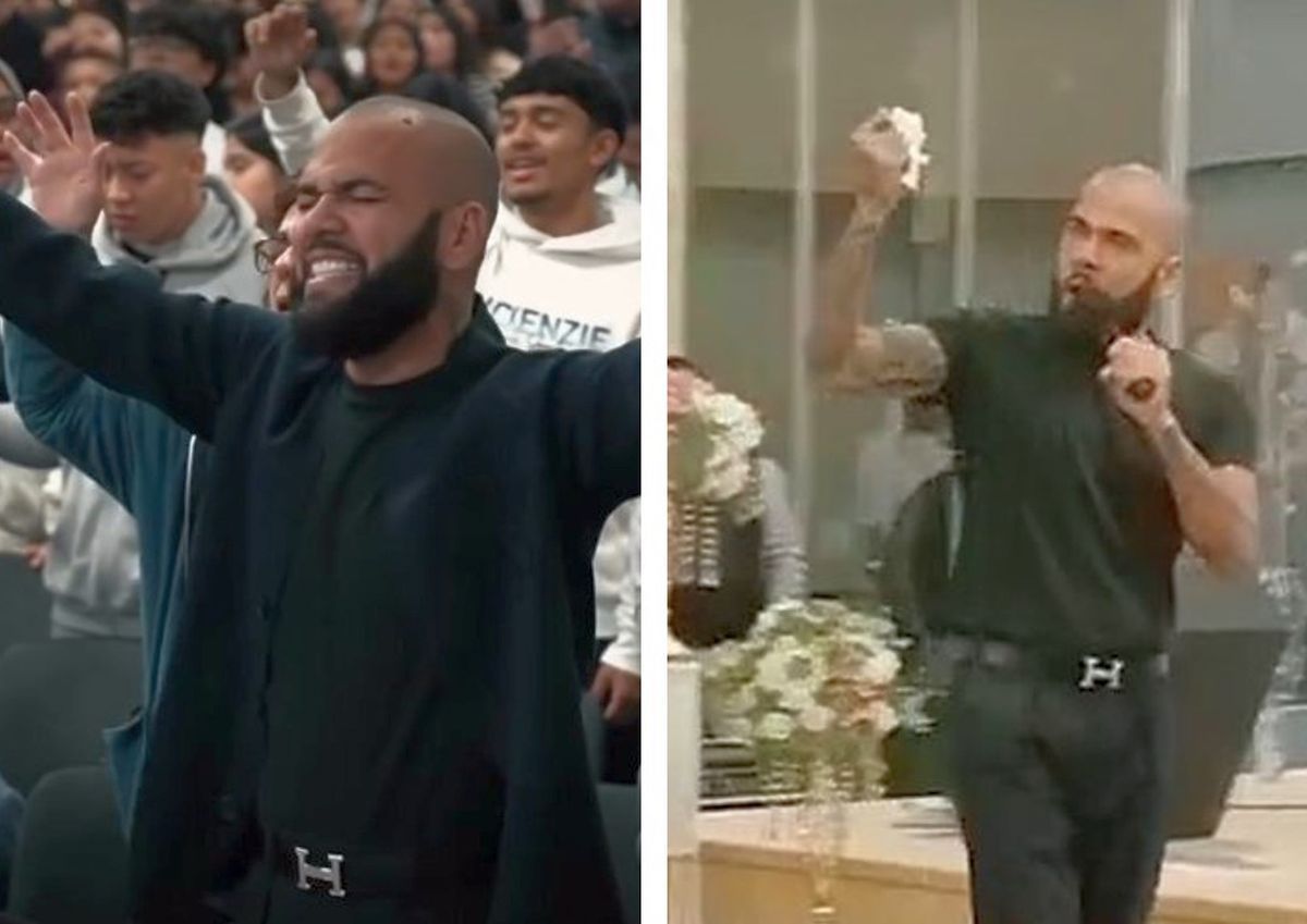 Imagini uluitoare: Dani Alves a devenit predicator evanghelic după ce a scăpat de închisoare pentru viol