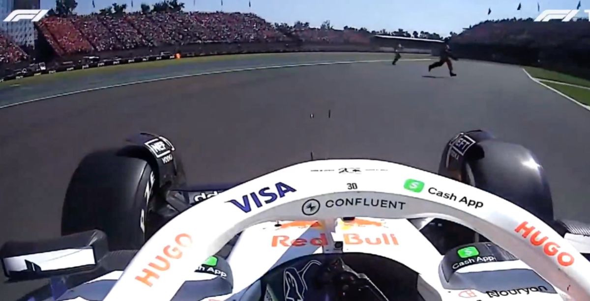 Incident la pista la Marele Premiu al Mexicului