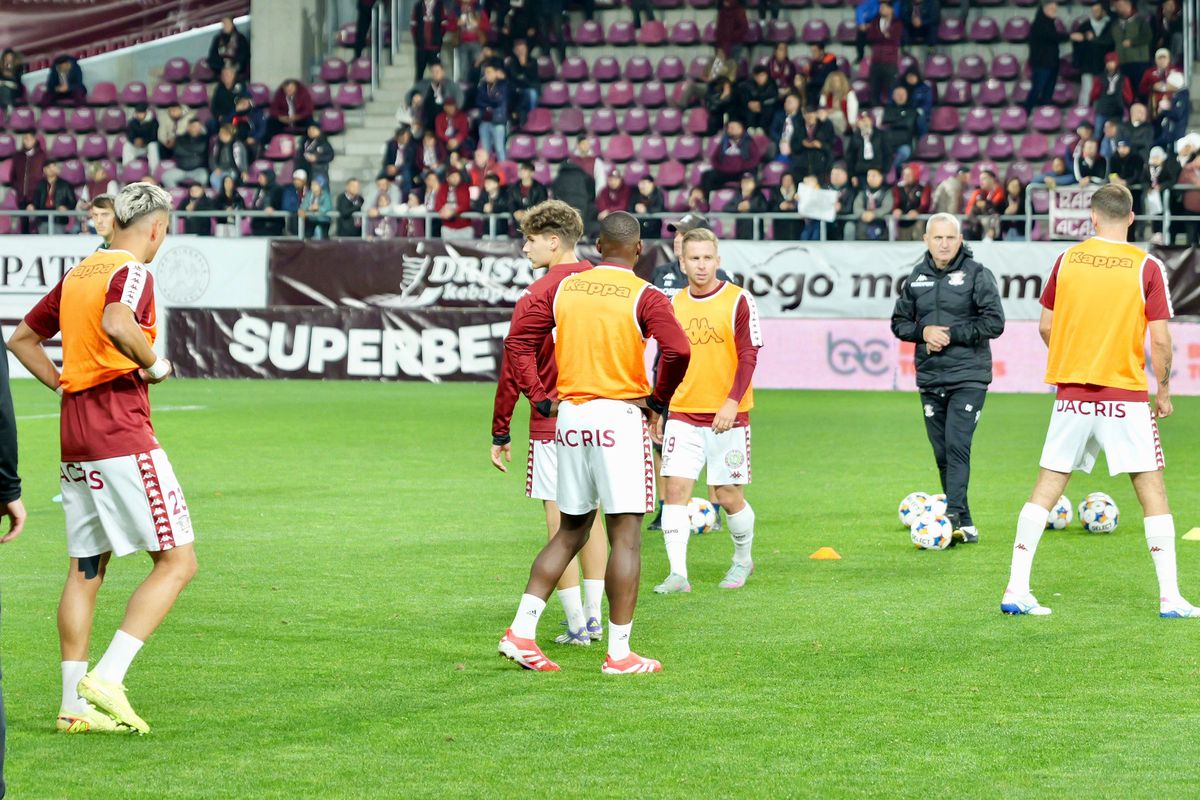 Rapid - Slobozia, imagini înaintea partidei din Giulești