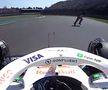 Incident la pista la Marele Premiu al Mexicului