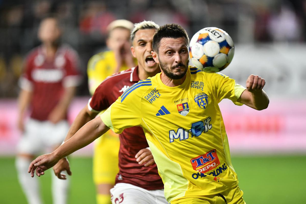 După Rapid - Slobozia, Dobre a dat declarația serii: „I-am zis «Băi, las-o mai ușor că mă ajungi!»”