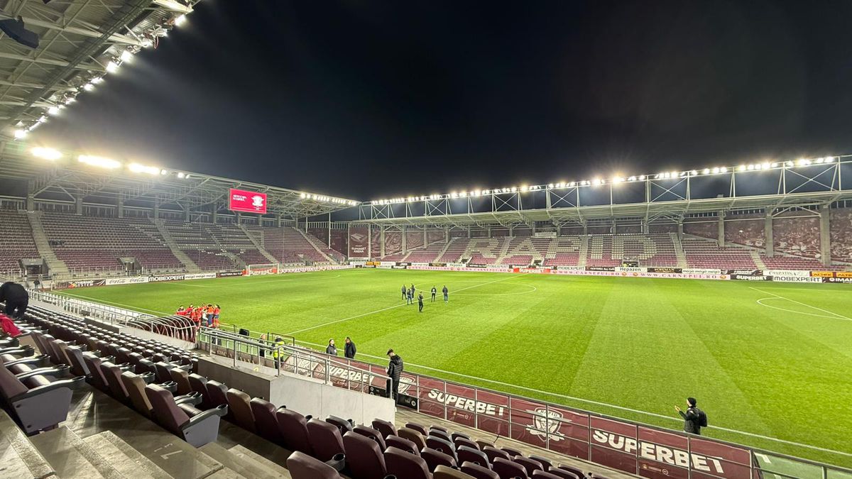 Rapid - Slobozia, imagini înaintea partidei din Giulești