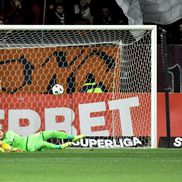 Claudiu Petrila, gol în Rapid - Unirea Slobozia. FOTO: Cristi Preda (GSP.ro)