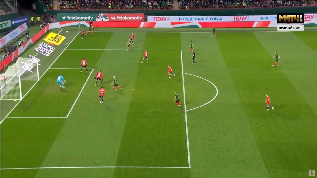 Gol formidabil în Rusia