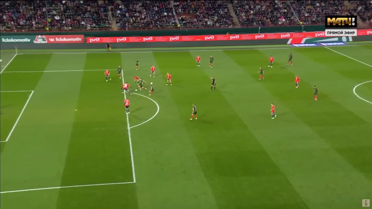 Gol formidabil în Rusia