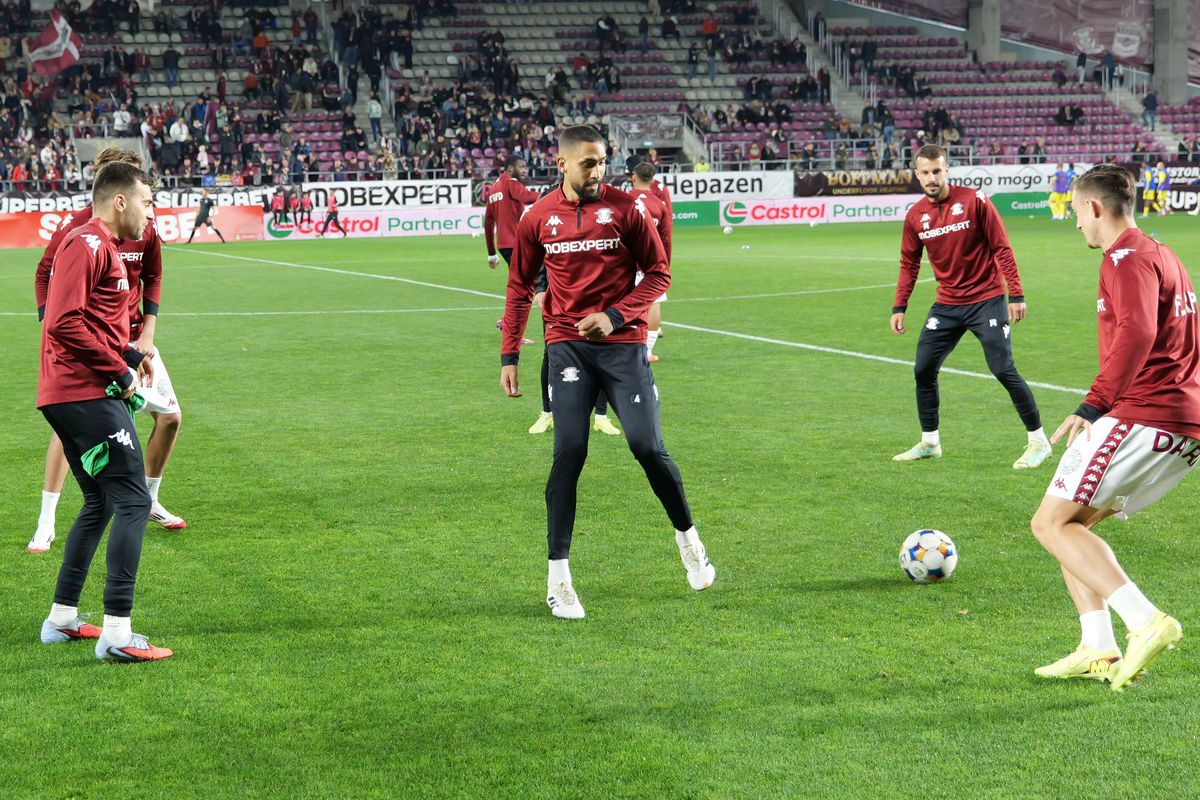 Rapid - Slobozia, imagini înaintea partidei din Giulești