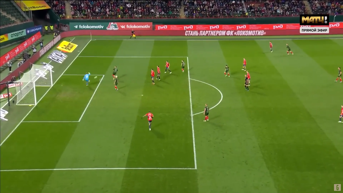 Gol formidabil în Rusia