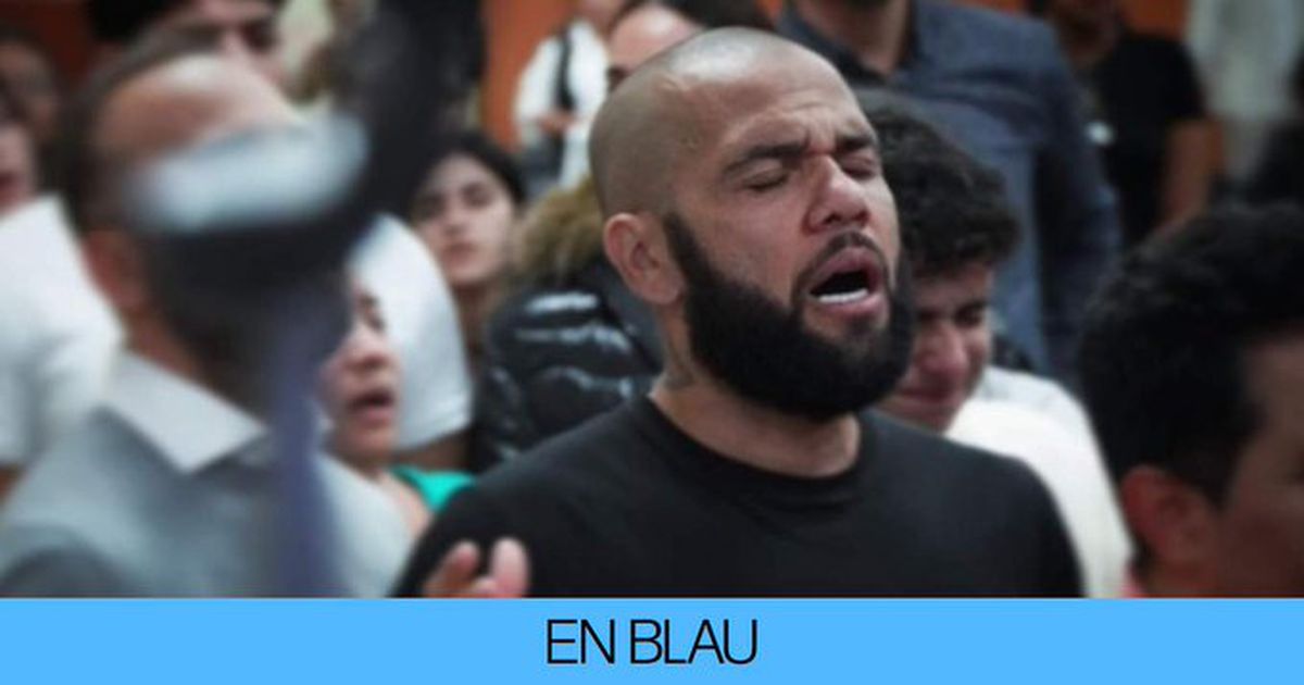 Dani Alves a devenit predicator în biserică / foto: capturi X