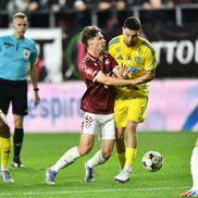 Rareș Pop, gol în Rapid - Unirea Slobozia. FOTO: GSP.ro