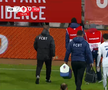 Narcis Ilaș s-a accidentat în FC Botoșani - Hermannstadt. FOTO: captură Prima Sport
