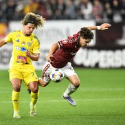 Rareș Pop, gol în Rapid - Unirea Slobozia. FOTO: GSP.ro