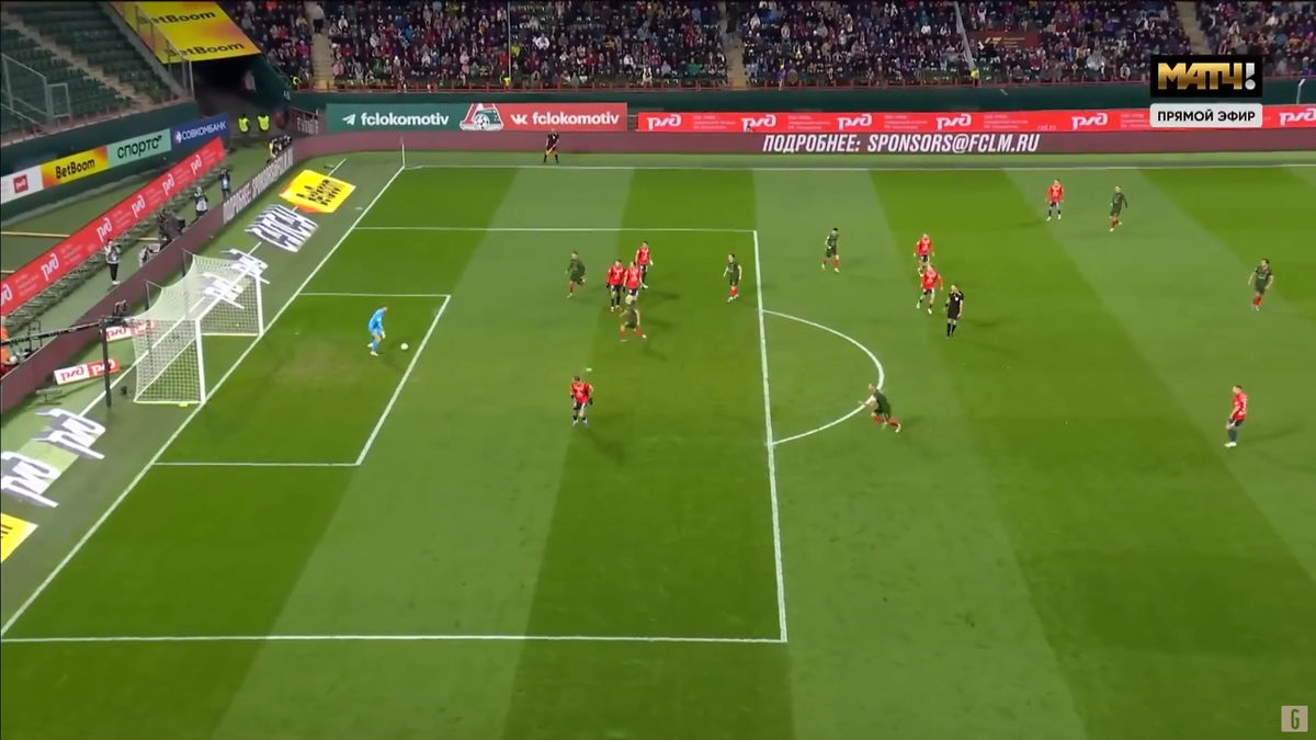 Gol formidabil în Rusia