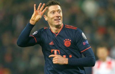Steaua Roșie - Bayern 0-6 // Robert Lewandowski continuă să uluiască » Cel mai rapid „poker” din istoria Ligii: „Sunt dependent de goluri”