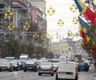 EURO 2020 // GALERIE FOTO și VIDEO Bucureștiul a intrat în febra Europeanului: decorațiuni de Crăciun speciale montate în Capitală