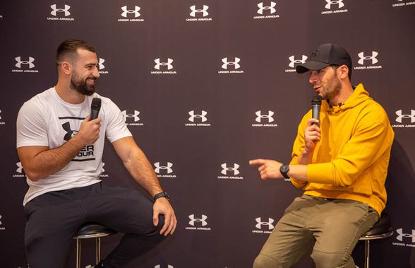 Luptatorul Andrei Stoica a semnat cu Under Armour