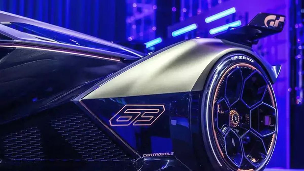 Lamborghini V12 Vision GT Batmobile