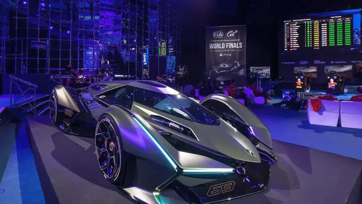 Lamborghini V12 Vision GT Batmobile