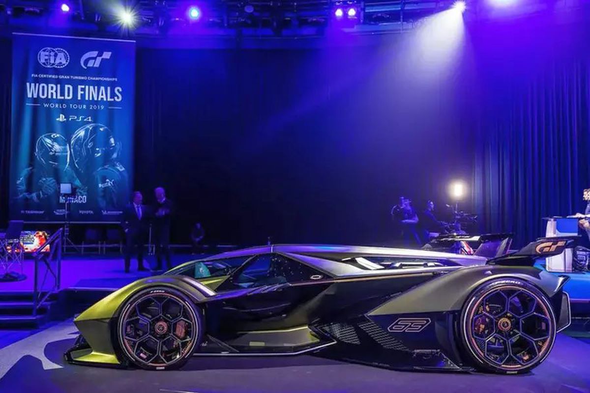 Lamborghini V12 Vision GT Batmobile