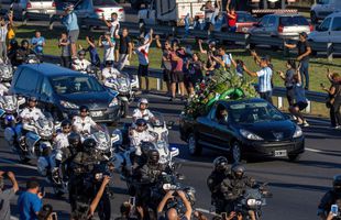 Diego Maradona a fost înmormântat » Ceremonie privată pentru marele argentinian