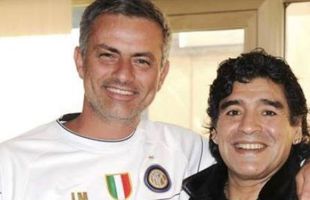 Jose Mourinho, dezvăluire despre Maradona: „La înfrângeri, Diego mă suna întotdeauna. La victorii, niciodată”