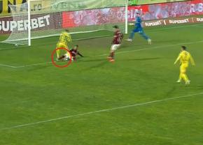 Faza care putea schimba totul în Rapid - CS Mioveni: „Nu a dat penalty!”