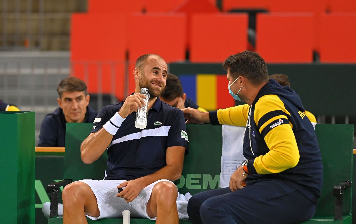 România - Peru, Cupa Davis (Marius Copil vs. Conner Huertas del Pino)