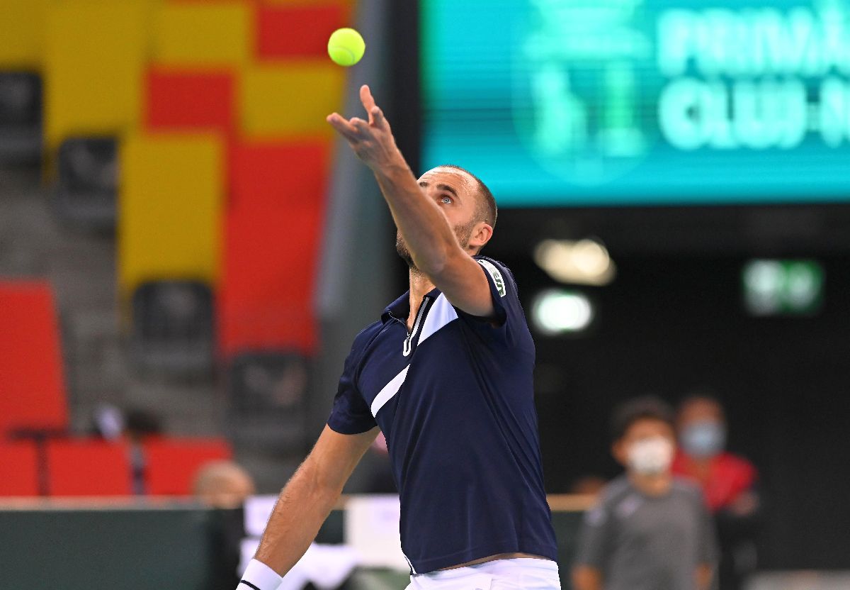 România - Peru, Cupa Davis (Marius Copil vs. Conner Huertas del Pino)