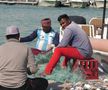 La pescuit de crabi în Doha