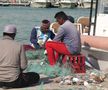 La pescuit de crabi în Doha