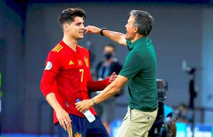 Luis Enrique e genial » Alvaro Morata a dezvăluit cum l-a pus pe picioare antrenorul: „Eram pe culoar, așteptam să intru la conferința de presă, când l-am auzit spunând asta”