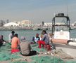 La pescuit de crabi în Doha